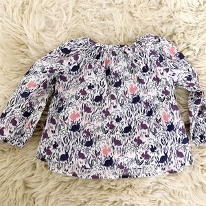 Long sleeve baby gap bunny shirt